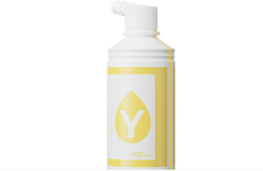 Xtool Kompatible Tintenpatrone InkJet Xtool Ausgewählte Bekleidungsdrucker-Tinte 500ml Gelbe 1 Stück
