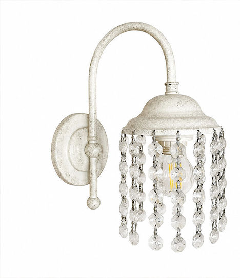 Classic Wall Lamp with E14 Bulb Base Beige