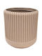 Atmosphera Plastic Grey Plant Pot 38x38cm