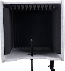 Dna Studio Box Acoustic Isolation Booth Portable Foldable Studio Screen Microphone Filter Soundproofing Cover Mounting Sleeve 5/8" Microphone Stand Adapter