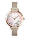 Oui & Me Women's Watch 32mm Battery with Gold Metal Bracelet