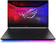 Asus Rog Strix Scar 18 18" IPS UHD 240Hz (Ultra 9-290HX Plus/64GB/2TB SSD/GeForce RTX 5090/W11 Pro) Off Black (GR Keyboard)