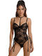 Spx1043 Sexy Bodysuit Schwarz
