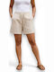 Damen Bermudas Beige 8126EK