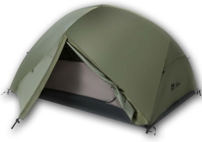 AlpinPro Auralight 2 Χειμερινή Σκηνή Camping Igloo Πράσινη με Διπλό Πανί για 3 Άτομα