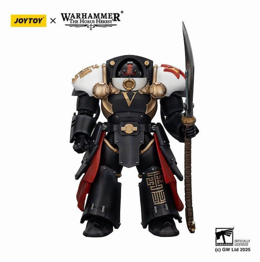 Warhammer Horus Heresy White Scars Ebon Keshig Terminator 1 Power Glaive Фигура за действие 13 см