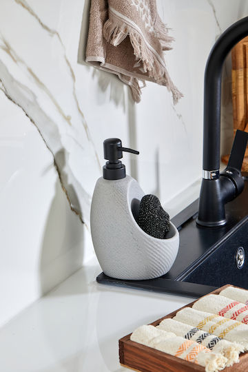 SteweHome Grey Ceramic Soap Dish