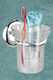 SteweHome Toothbrush Support Base Metallic Multicolour 5210357184598