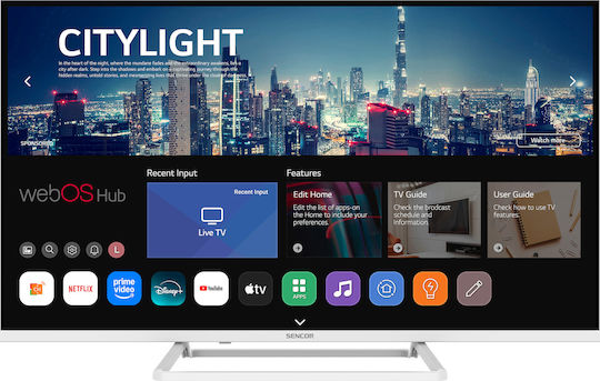 Sencor Smart Τηλεόραση 40" Full HD LED SLE 40FS841BW HDR (2026)