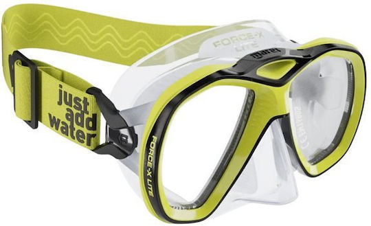 Mares Mască De Scufundare Force-x Lite Galbenă