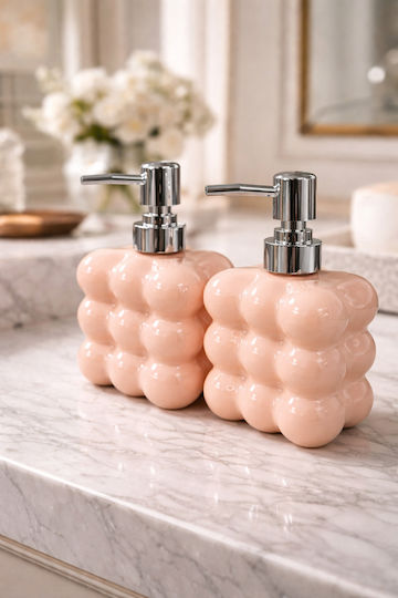 SteweHome Dispenser Κουζίνας Γυάλινο Πορτοκαλί 300ml