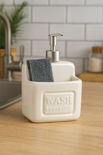 SteweHome SteweHome Eingebauter Dispenser Küche Keramik Beige 500ml