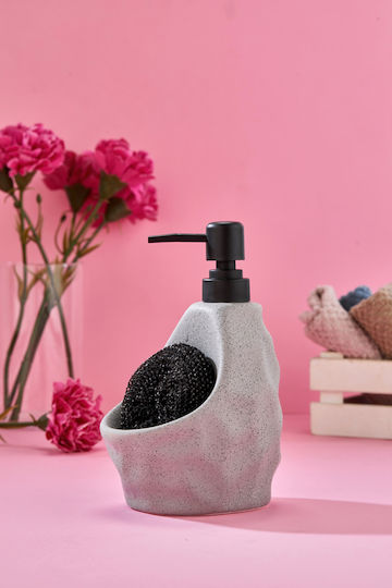 SteweHome Вградена Дозатор Диспенсър Керамика Сив 650ml