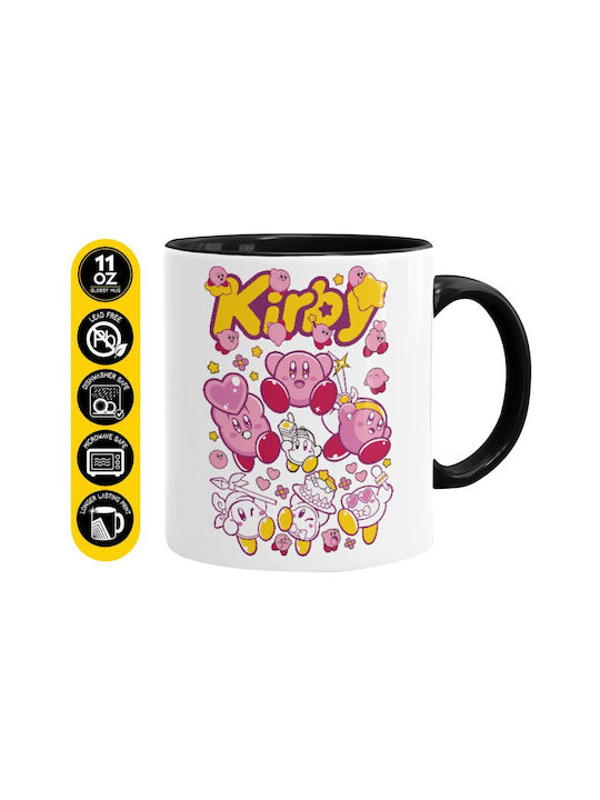 Koupakoupa Kirby Ceramic Mug Black 330ml