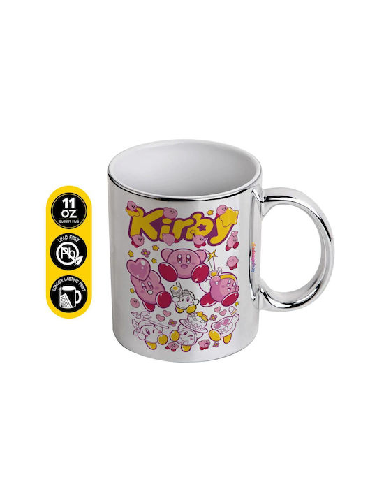 Koupakoupa Kirby Ceramic Mug Silver 330ml