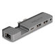 DeLock Docking Station with Dual USB-C 4K PD Ethernet for MacBook Pro / MacBook Air Grey (87757)