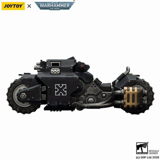 Joy-Toy Warhammer 40000 Warhammer 40000 Raider-модел Бойна Моторизирана Колелка Raven Guard С Двойно Свързани Болтови Пушки Фигура За Действие 22см