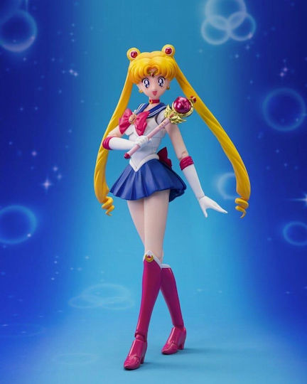Tamashi Nations Sailor Moon S.h.figuarts Sailor Moon Crystal Star Compact Edition Figura De Acțiune 14cm