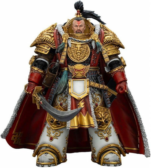 Joy-Toy Warhammer The Horus Heresy White Scars Jaghatai Khan Primarch Of The Vth Legion Collectible Figure 19cm