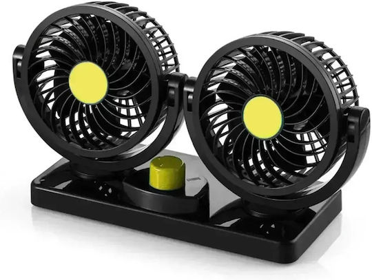 Ventilator Auto Dublu 12v Andowl Q-fs303b Rotire 360°
