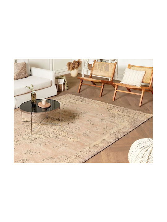 Beliani Baumwoll Teppich 200x300cm Beige