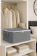 SteweHome Clothing Storage Case for Blanket/Duvet / Clothes in Grey Colour 45x65cm 10pcs