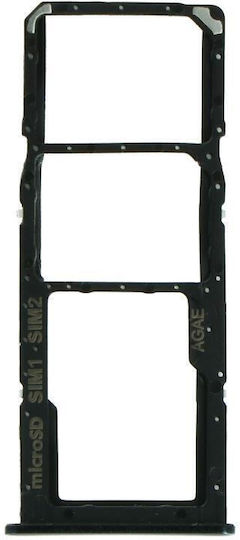 Samsung A715f Galaxy A71 Sim Card Tray Dual Card Black Original