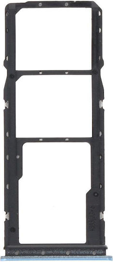 Xiaomi Redmi 10c Sim Card Tray Blue Original