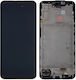 Samsung A176b Galaxy A17 5g – Lcd Display + Touch Unit + Front Cover Black Original Service Pack