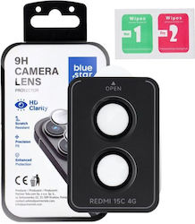 Lens Προστασία Κάμερας Tempered Glass Μαύρο για το Redmi 15C 5G Lens Προστασία Κάμερας Tempered Glass Μαύρο για το Redmi 15C 5G