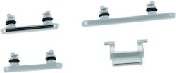 Apple iPhone 11 Seiten-Tasten Set Power + Lautstärke + Stummschalten Tasten Weiß Original Apple iPhone 11 Seiten-Tasten Set Power + Lautstärke + Stummschalten Tasten Weiß Original