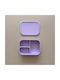 Nok Nok Nok Nok Silikon Lunchbox 800ml 3-geteilt Lavendel