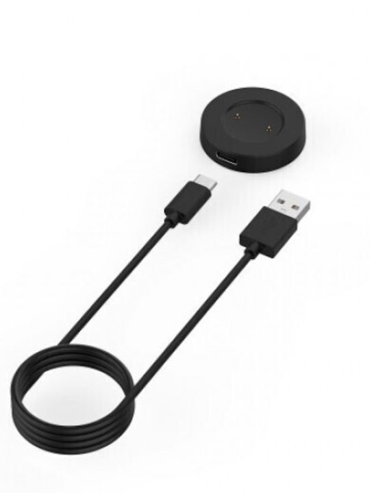Magnetisches Ladekabel Pad Huawei Watch GT / GT2 Schwarz