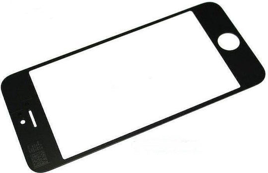 Apple iPhone 4s Glass Screen Lens Replacement Black
