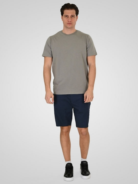 Double T-shirt Argintiu