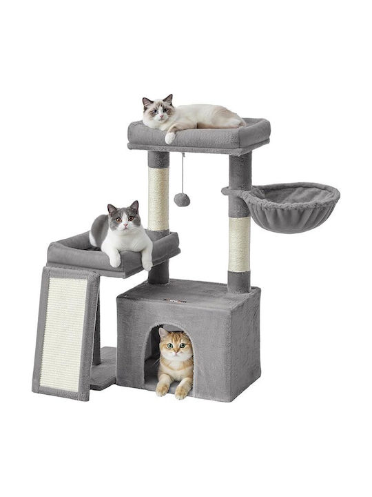 Feandrea Scratching Post Cat Tree Grey 60.2x40x85.8cm