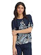 Women's Blouse Dark Blue