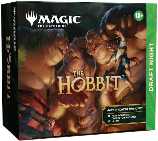 Wizards of the Coast Magic The Gathering Draft Night - The Hobbit Magic: The Gathering Booster Box Английски