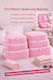 SteweHome Clothes Storage Case in Pink Colour 28x35cm 6pcs