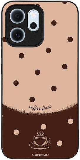 Sonique Delulu Polka Era Series Case Oppo Reno14 F 5g Oppo Reno14 Fs 5g Coffee First