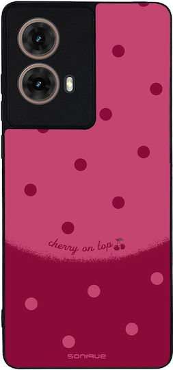 Sonique Delulu Polka Era Series Motorola Moto G85 5G Top Cherry Mobile Phone Case