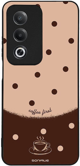 Θήκη Sonique Delulu Polka Era Series Oppo A80 5g Coffee First