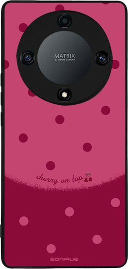 Sonique Burgundy Silicone Back Cover (Honor Magic5 Lite)