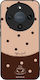 Sonique Silicone Brown Back Cover (Honor Magic8...