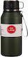 Thermos Bottle Stainless Steel / Plastic 1.5lt Green with Handle