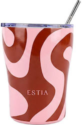 Estia Coffee Mug Save The Aegean 350ml Coral Waves