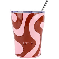 Estia Cană de Cafea Save The Aegean 350ml Valuri Coral
