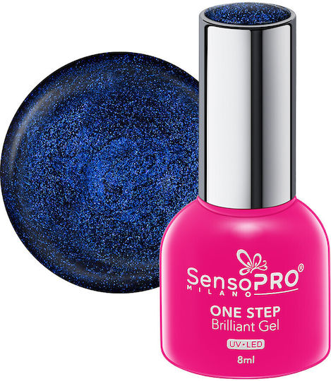 SensoPro Milano Ημιμόνιμο Βερνίκι Νυχιών Blue Reflection #78 8ml