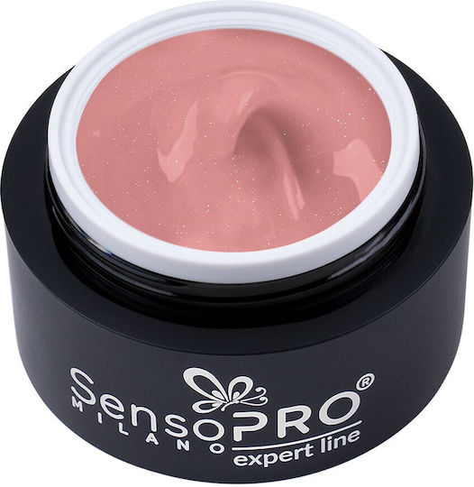 SensoPro Expert Line Gel Νυχιών Shimmer Peach 30ml