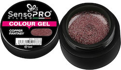 SensoPro Colored Uv Gel Νυχιών Copper Fantasy 5ml